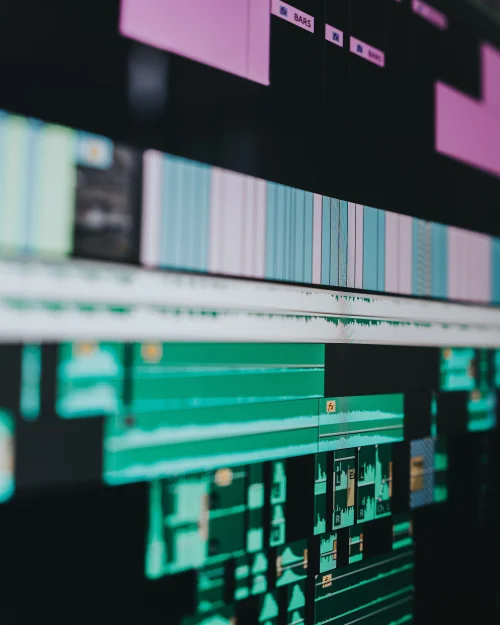Premiere Pro video editing timeline